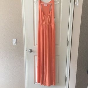 Large orange maxi